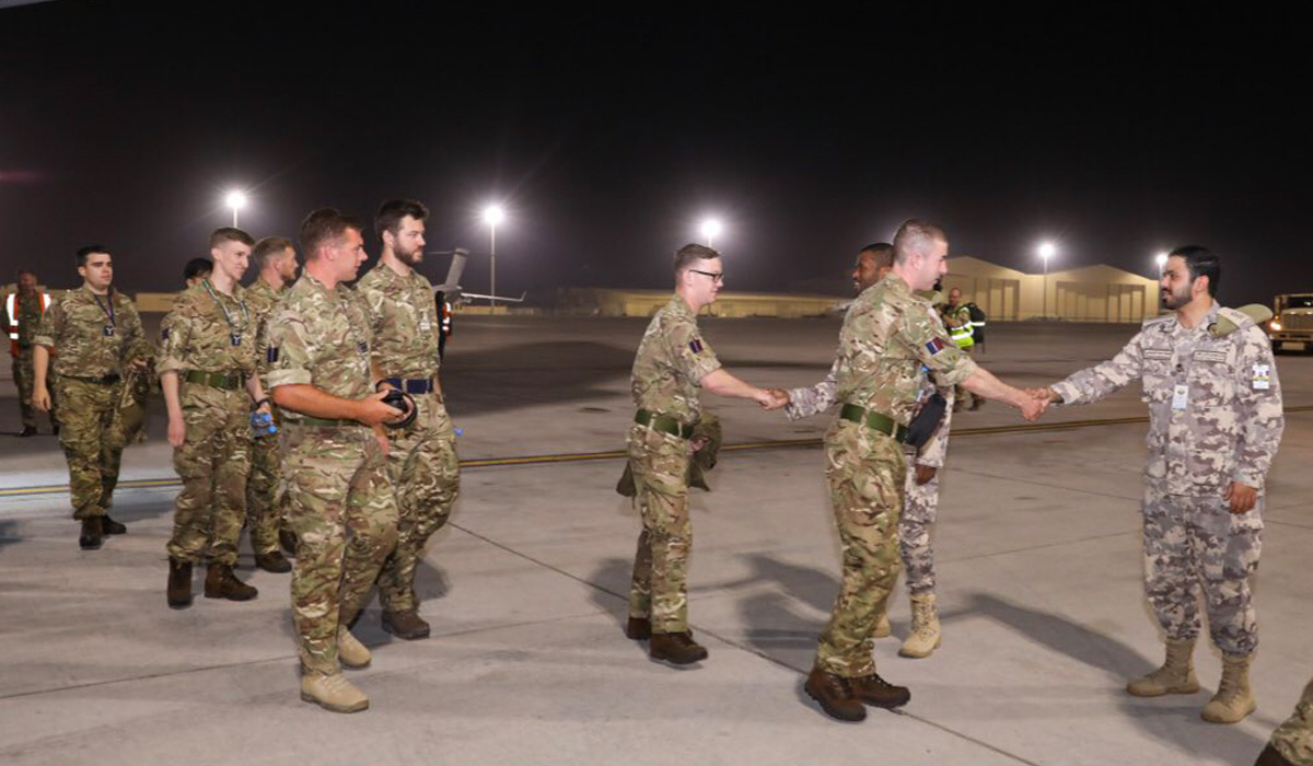 British forces arrive in Qatar to help secure the World Cup